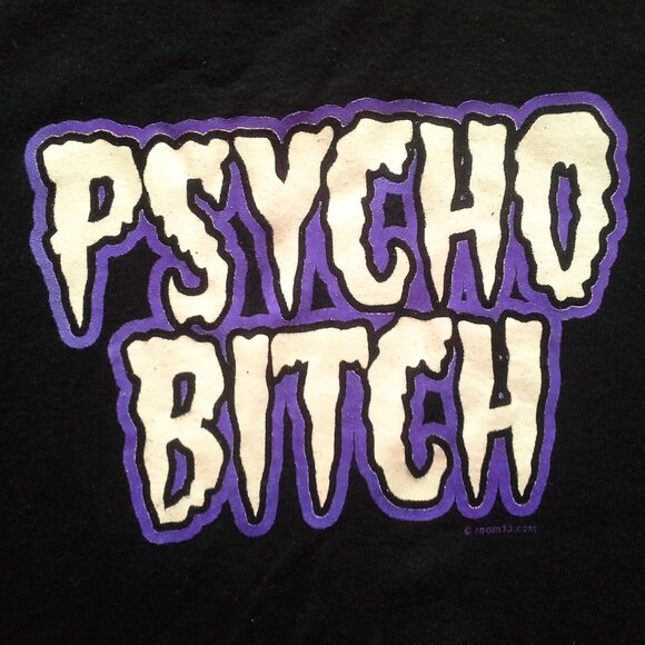 Junior's Black and Purple Fitted Shirt - sz L - Picture 2 of 9